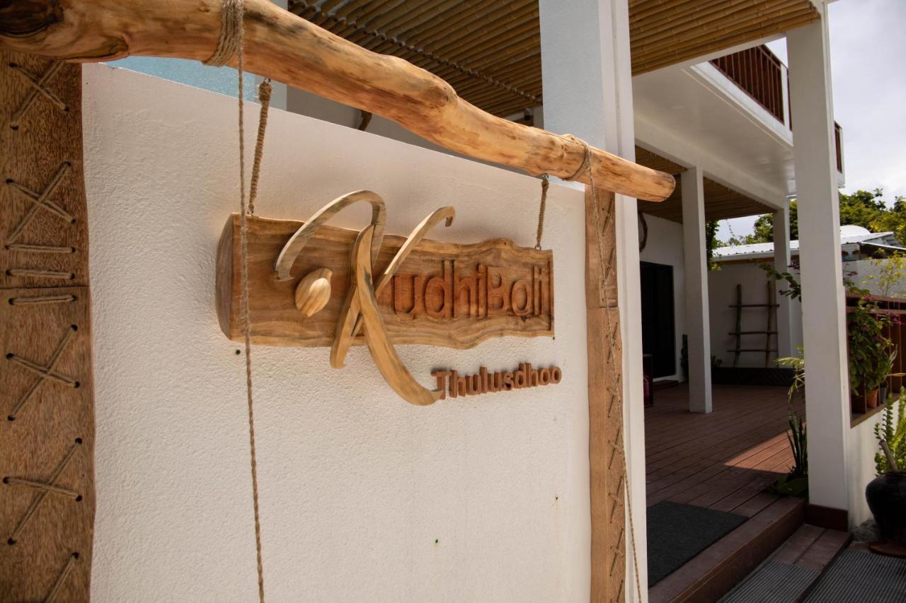 Kudhi Boli Beach House Thulusdhoo Exterior photo